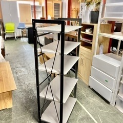 🌟激安‼️ニトリホワイト本棚 中量ラック幅　60cm🌟 の画像