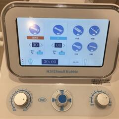 高分子オキシジェン・スクライバー・ハイドロオキシクリーン・コールドプローブ・高周波（4極RF）・超音波の6in1美容器になります＊。の画像