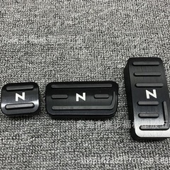 新品未使用　# HONDA ホンダ Nシリーズ N-BOX N-ONE N-VAN N-WGNN ペダルカバー 3点セット レッドの画像