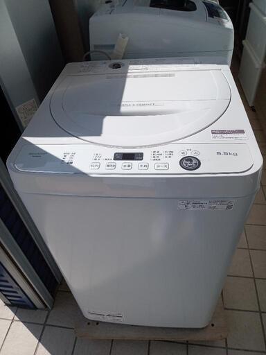 ★【シャープ】全自動洗濯機　2021年5ｋ(ES-GE5E)【3ヶ月保証付き★送料に設置込み】自社配送時代引き可※現金、クレジット、スマホ決済対応※