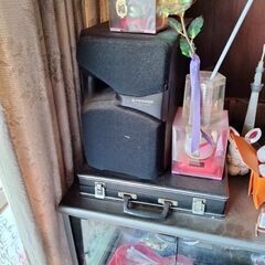 カラオケレーザーディスクプレーヤー一式の画像