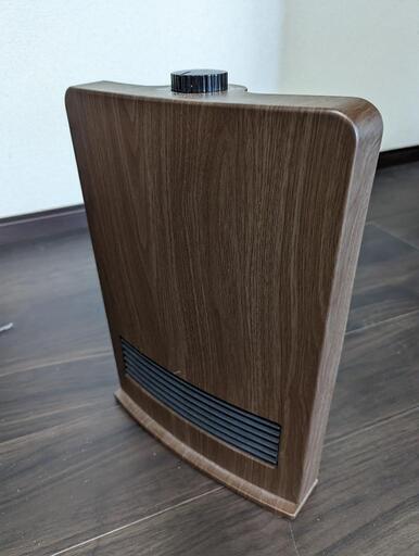 電気ストーブ　美品　木目　おしゃれ　ヒーター　足元