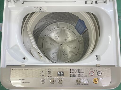 ★Panasonic★ 6kg洗濯機 2017年 NA-F60B10 新生活 1人暮らし コンパクト シンプル 50/60Hz共用 生活家電 福島 郡山市 a