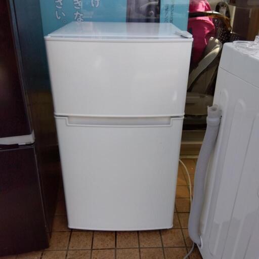 HJ438【中古】Haier 冷凍冷蔵庫 AT-RF85B 2019年製
