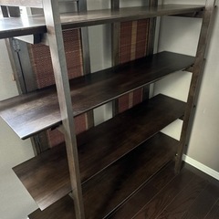 アジアン家具☆棚（ダークブラウン）
