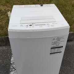 あげます☆洗濯機☆2018年製造☆4.5キロ※難あり