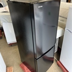 2022年製　TOSHIBA ノンフロン2ドア冷蔵庫153L/ブラックの画像