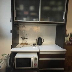 食器棚　レンジ台　収納棚