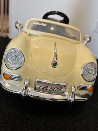 早い者勝ち　AIJYU TOYS 電動乗用ラジコン ドイツ オールドタイプ 完成車発送 キッズカー [PB802] (ホワイト)