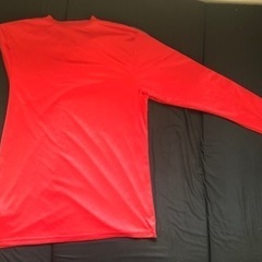NIKE ロングスリーブ　シャツ　赤　XXLの画像