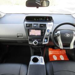 トヨタ　プリウスα【自社ローン対応可】純正ＳＤナビフルセグＴＶ・ＥＴＣ・Ｂカメラ・ＬＥＤヘッドライト・１７ＡＷの画像