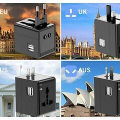 海外で使える変換コンセントの画像