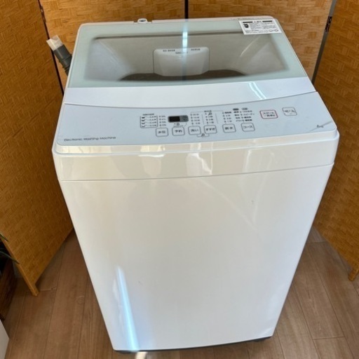 【引取】ニトリ全自動洗濯機 NTR60 2018年製 6㎏