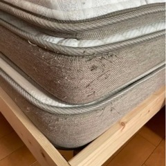 【美品】ニトリ　ダブルベッドの画像