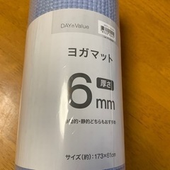 ヨガマット　新品　ニトリ　173×61cm 厚さ6mmの画像