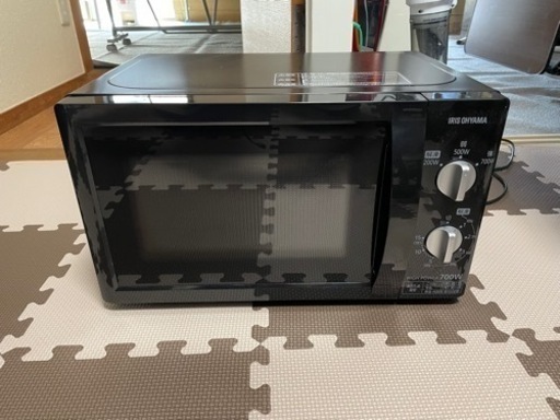 美品　アイリスオーヤマ　電子レンジ　PMB-T176-5-B  2022年製