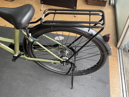 新車◆軽快車27.5インチ　太目タイヤでゴツかわいい　◆マウンテンバイクタイヤ採用のウォンカ