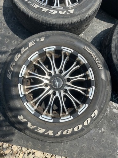 ロクサーニ バトルシップ16インチ ハイエース200系ホイール