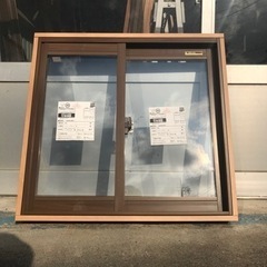 内窓 YKKAPプラマードU 複層ガラス透明 　偏芯　引違い窓2枚建の画像
