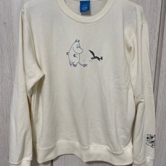【交渉中】ムーミンのトレーナー　ユニセックスM