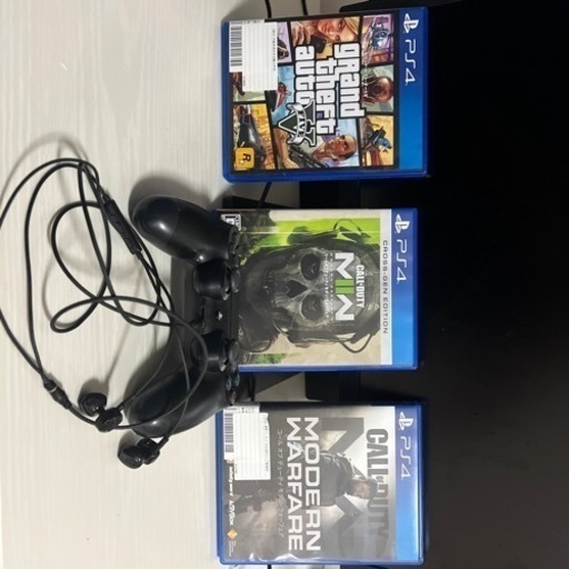 ps4pro カセット3つ モニター付き
