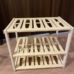 【あげます】伸縮式キッチン下、洗面台下ラック×2個(0円)の画像