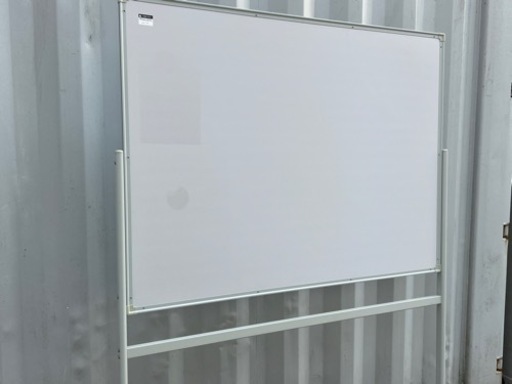 ホワイトボード◇片面◇120×90cm◇キャスター付◇A70