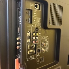 【値下げ可】SHARP AQUOS40型液晶テレビ&ホームシアタースピーカー内蔵テレビ台の画像