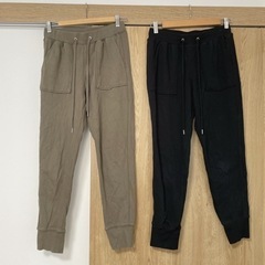 【終了】GU ジョガーパンツ ２着 L