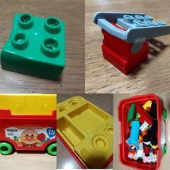 アンパンマン　ブロックラボ　 脳を育む 初めてのブロック ワゴン1.5歳から バンダイの画像