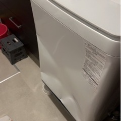 へこんだ洗濯機