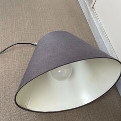 IKEA ペンダントライト （シェードはグレー）