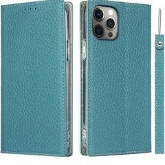 【新品】6.1 インチ レザー iPhone12 ケース 手帳型...