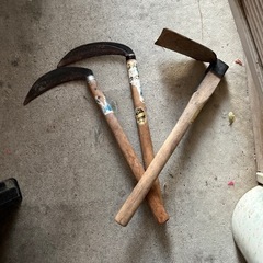 鎌　セット　の画像