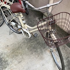 26インチ 自転車 ママチャリ 6段変速