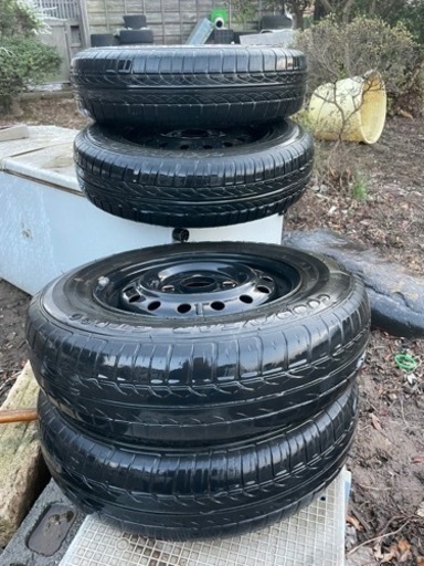 タイヤホイール付145-80R12