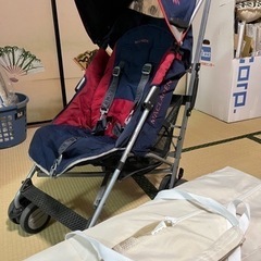 アップリカ　ベビーベッド＆マクラーレン　ベビーカー (オマケ)