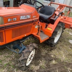 クボタB1-15Dトラクター 4WD倍速 15馬力ディーゼル、使用時間925Hタイヤにひび割れなし埼玉県の画像