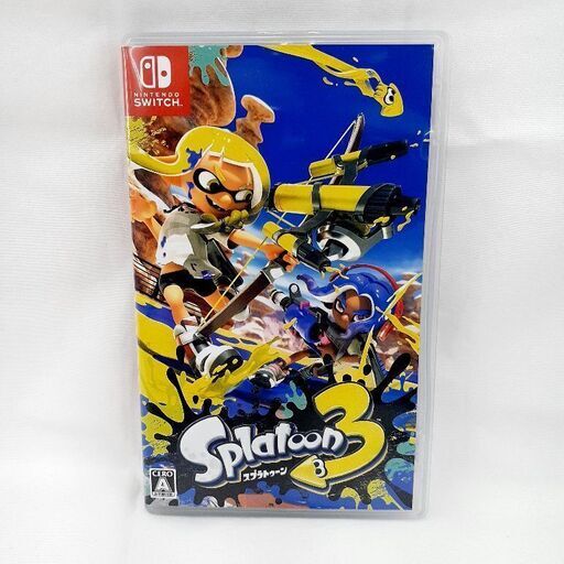 Nintendo Switch スプラトゥーン3 Splatoon3 ニンテンドー スイッチソフト 中古品