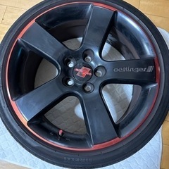 18インチ　oettinger タイヤ付きホイール