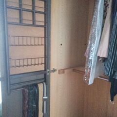 大容量 クローゼット( 洋服ダンス)2本の画像