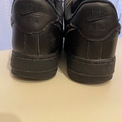 NIKE AIR force1 ブラック　の画像