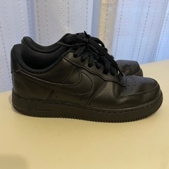 NIKE AIR force1 ブラック　の画像