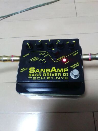 【前期初期型】SansAmpBassDriverDI【TECH21・NYC】