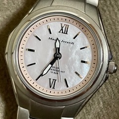 [美品/ソーラー]シェル文字盤/腕時計 MJ-040 レディース...