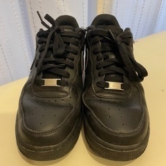 NIKE AIR force1 ブラック　の画像
