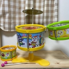 アンパンマン　ドラムセット