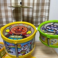 アンパンマン　ドラムセットの画像