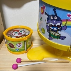 アンパンマン　ドラムセットの画像