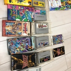 スーパーファミコン　ソフト　ドラクエ　ロックマン　ヨッシー　マリオ